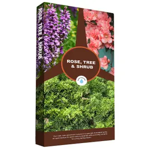 60L Rose Tree & Shrub Compost Gardening Soil For Planting Small To Large Plants