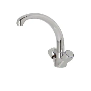 Keld Chrome effect Kitchen Monobloc Tap