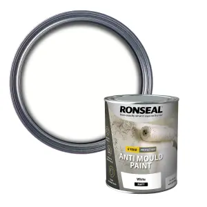 Ronseal Problem wall White Matt Anti-mould paint, 0.75L