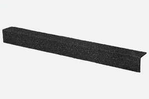 Anti-Slip GRP Stair Nosing 55mm x 55mm x 500mm Black