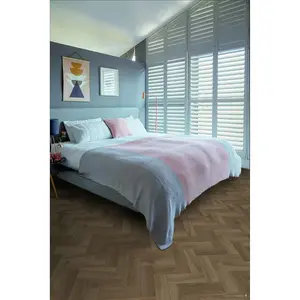 Colon 4643 Midsummer Oak S/Prq Beige Parquet Effect Glue-Down LVT For Home (All Rooms), 2mm Matte LVT 3.34 m² Per Pack