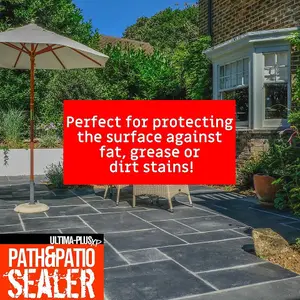 Patio Seal Patio Sealant for Indian Sandstone Concrete Paths Patios 10L