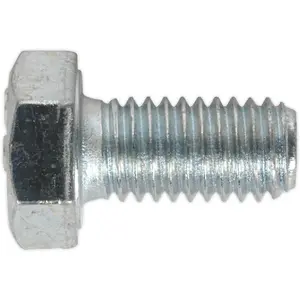 50 Pack M8 x 16mm Zinc Setscrews - Grade 8.8 Fully Threaded DIN 933