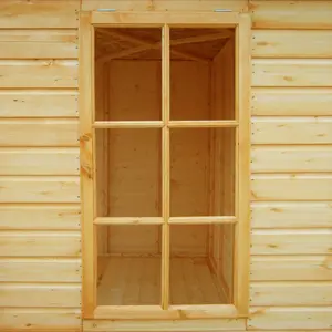 Shire Kensington 13x7 ft Apex Wooden 2 door Shed - Assembly service included