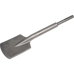 110 x 460mm Clay Breaker Spade Bit with SDS Max Shank for Demolition Work