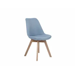 Otselic Upholstered Dining Chair (Set of 2) Light Blue