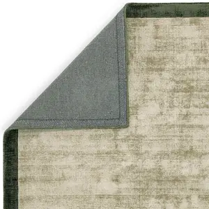 Blade Border Handwoven Rug Rug Sage Olive 05 Rug 120x170cm for the