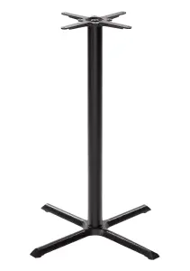 Black Cruciform table base - Large 1050 mm