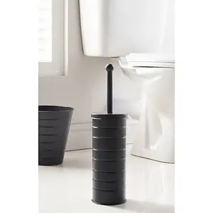 OurHouse SR25005 Toilet Brush & Bin Grey