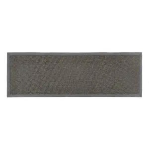 Origins Sisal Runner Dark Grey with Grey Border 67CM x 200CM