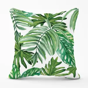 Exotic Rainforest Leaves Cushions 60cm x 60cm