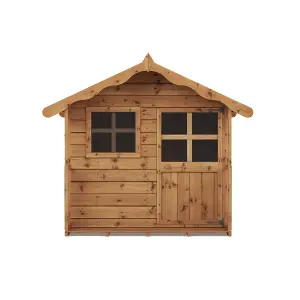 Mercia 5x5 ft Poppy European softwood Playhouse - Assembly required