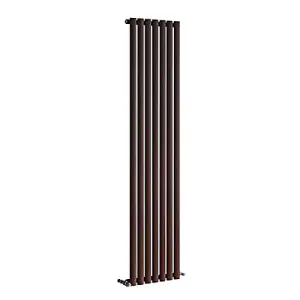 Ximax Champion DES RAD BC 1800X526MM Black copper Vertical Designer 3516BTU Radiator, (W)526mm x (H)1800mm