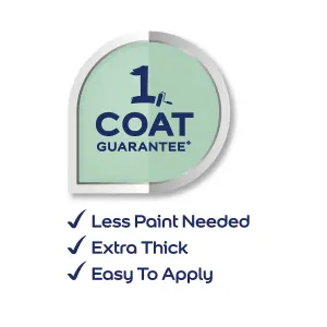 Dulux One coat Pure brilliant white Matt Emulsion paint, 10L