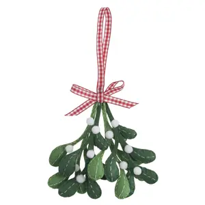 FELT MISTLETOE - Felt Decoration Kit: Christmas: Mistletoe - Trimits