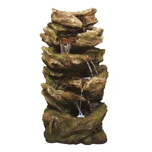 Aqua Creations Multifall Woodland Mains Plugin Powered Water Feature