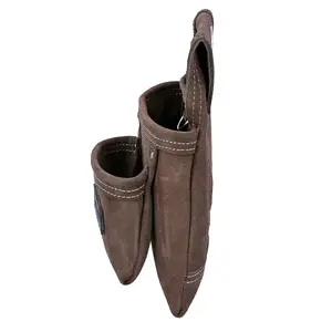 TOUGH MASTER Suede Leather Tool Pouch 6 Pockets - 1.6-1.8 Millimeters (TM-318SP)