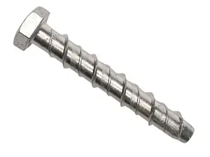 MasonMate M16 x 100mm Hex Concrete Screwbolts - 10 Pack for Secure Fastening