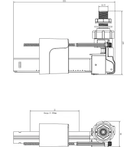 Flomasta Brass & plastic Side entry Fill valve