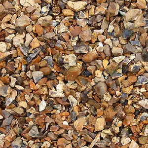 Charles Watson 20mm Golden Gravel Landscaping Decorative Gravel Approx. 20kg Polybag