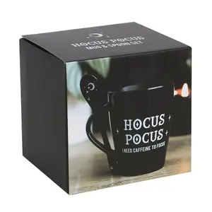 Something Different Hocus Pocus Ceramic Mug Set Black (One Size)