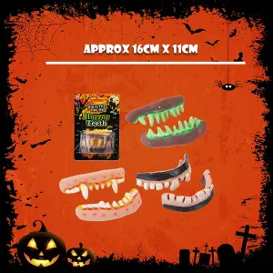 Halloween Horror Teeth 1 Piece Mystery Bag , 16cm MultiColour