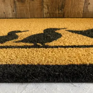 Duck Family Indoor & Outdoor Coir Doormat