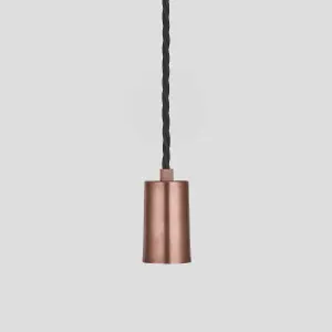 Industville Sleek Edison Pendant, 1 Wire, Copper