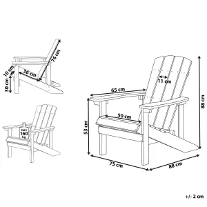 Garden Chair ADIRONDACK Purple