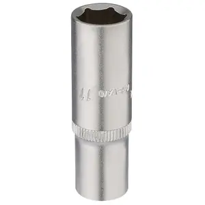 Draper Elora Deep Socket, 1/4" Sq. Dr., 11mm 58731