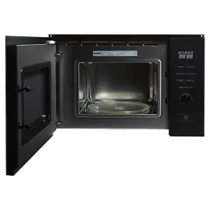 Cookology 800W Built-in Microwave with Grill 20L Integrated Design - TCM20BGL Black