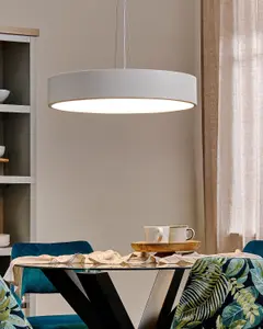 Metal LED Pendant Lamp White BALILI