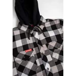 Hard Yakka - Quilted Flannel Shacket - Grey - Jacket