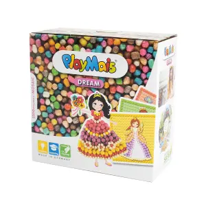 PlayMaise Mosaic Dream Princess Childrens Natural Maize Crafting Activity Toy