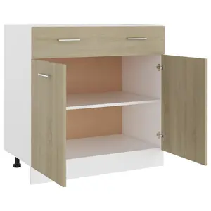 81.5cm Kitchen Pantry Sonoma Oak