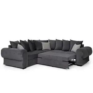 Niko Fabric Corner Sofa Suite / Corner Sofa Bed