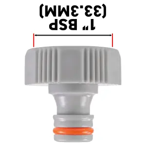 garden watering outdoor tap threaded adaptor to fit 3/4" bsp or 1" bsp tap,universal hose connection