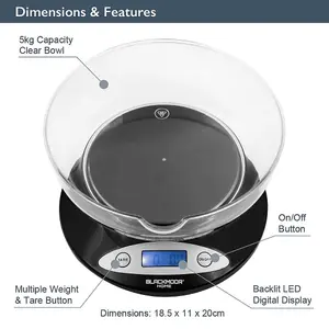 Blackmoor 66989 Standard Digital Kitchen Scales