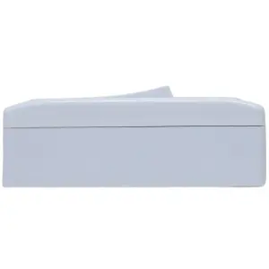 Architrave Light Switch, 1 Gang 2-Way, White