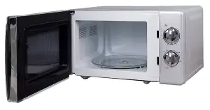 Russell Hobbs RHMM701S-N Colours Plus 17 Litre Silver Manual Microwave