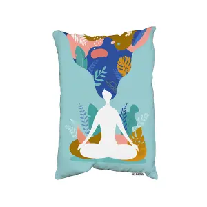 Mindfulness, Meditation And Yoga (Cushion) / 30cm x 45cm