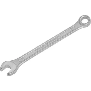 High-Quality 7mm Combination Spanner - Polished Chrome Vanadium Steel Tool