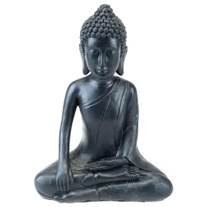 Zen Garden Meditating Buddha 12 Inch Ornament