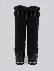 Lotus Bessie Knee High Boots In Black - Size 5