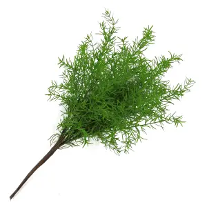 6 x 45cm Artificial Asparagus Fern Plant