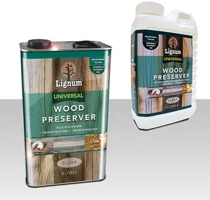 Lignum Universal Wood Preserver Clear 5L