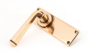 From The Anvil Polished Bronze Avon Lever Latch Set