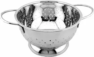 Buckingham Hemisphere Colander Strainer   Stainless Steel HeavyDuty Kitchen Drainage Tool 27 cm