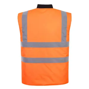 Portwest Hi-Vis Reversible Bodywarmer