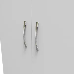 Heddon 2 Door Wardrobe (Ready Assembled)